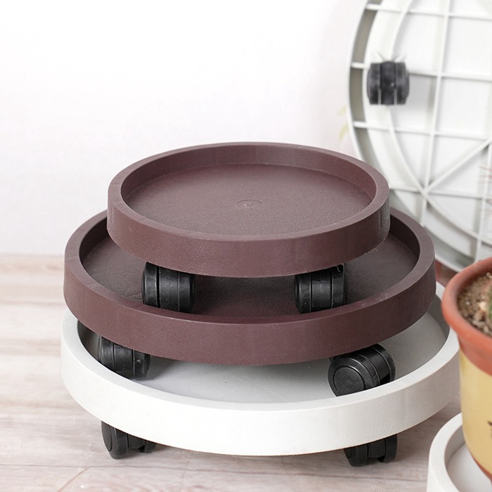 フラワースタンド 鉢置き台 鉢置台 排水トレイ 植木鉢台 キャスター 観葉植物 置く台 移動 植木鉢 受け皿 鉢台 花台 プラ |  | 07