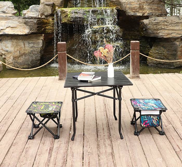 折りたたみ椅子 チェア 軽量 アウトドアチェア ポケット付き　釣り椅子 コンパクト キャンプ 椅子 いす チェアー 携帯椅子 |  | 09