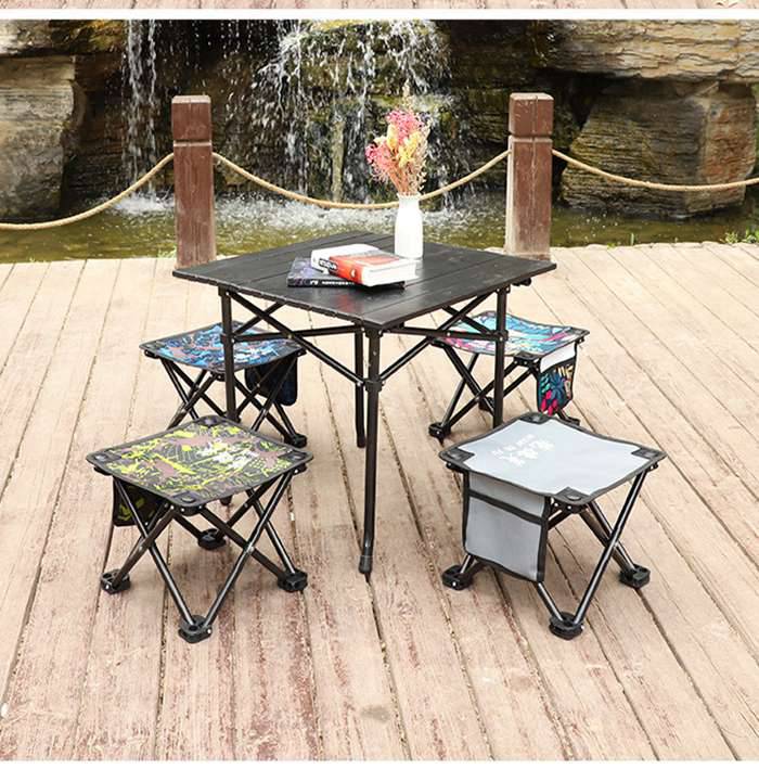 折りたたみ椅子 チェア 軽量 アウトドアチェア ポケット付き　釣り椅子 コンパクト キャンプ 椅子 いす チェアー 携帯椅子 |  | 10