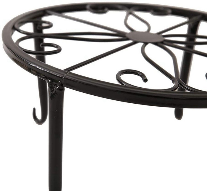 フラワースタンド 室内 おしゃれ 屋外 フラワース スタンド 鉢スタンド 花台 猫脚付鉢置き 植木鉢スタンド プレート 飾り |  | 06