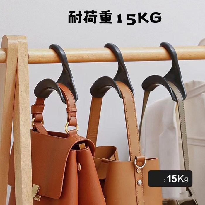バッグハンガー バッグ収納ハンガー 5個セット バッグホルダー マルチハンガー カバン掛け バッグホルダー 省スペース 収納 |  | 03