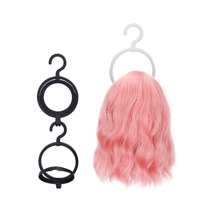 連結可能 ウィッグ ホルダー 5個セット 折りたたみ式 帽子ハンガー ウィッグ ラック ディスプレイ |  | 03