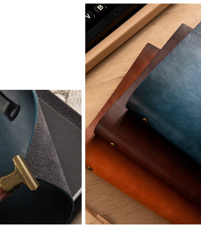 本革 システム手帳 A5 6穴 高級 リング手帳 リフィル ノート レザーカバー 手帳カバー |  | 15