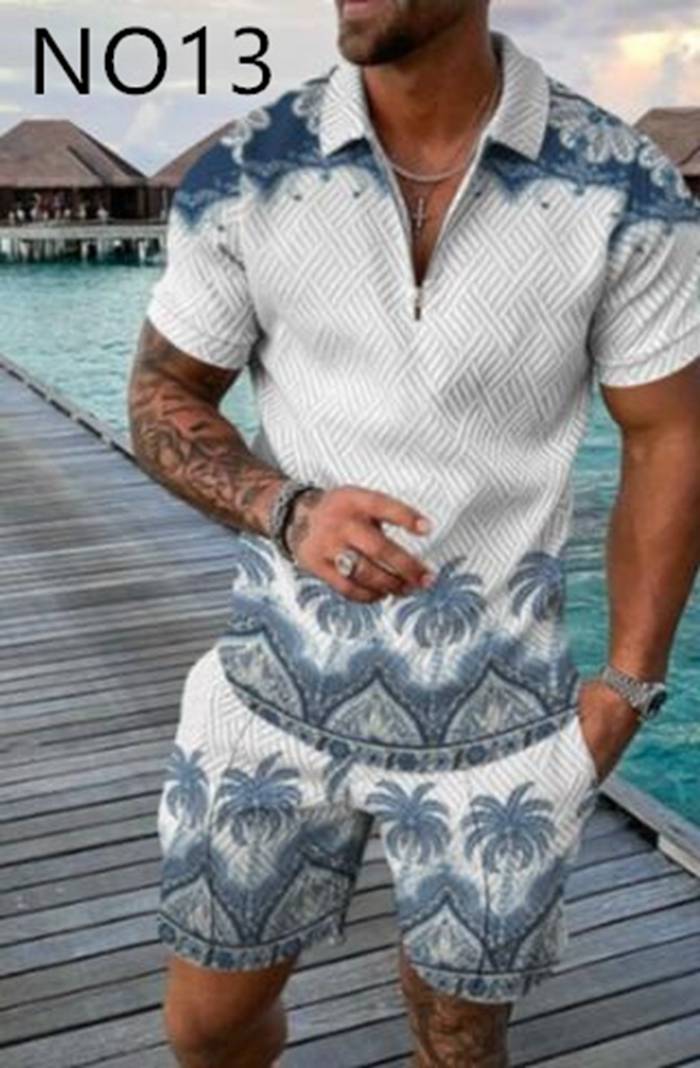 セットアップ メンズ スウェット 2点セット 新作 夏 メンズ 半袖 短パン ジャージ トレーニングウェア ウエストゴム　ファション |  | 13