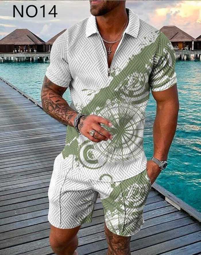 セットアップ メンズ スウェット 2点セット 新作 夏 メンズ 半袖 短パン ジャージ トレーニングウェア ウエストゴム　ファション |  | 14