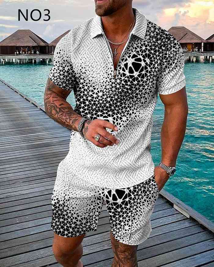 セットアップ メンズ スウェット 2点セット 新作 夏 メンズ 半袖 短パン ジャージ トレーニングウェア ウエストゴム　ファション |  | 03