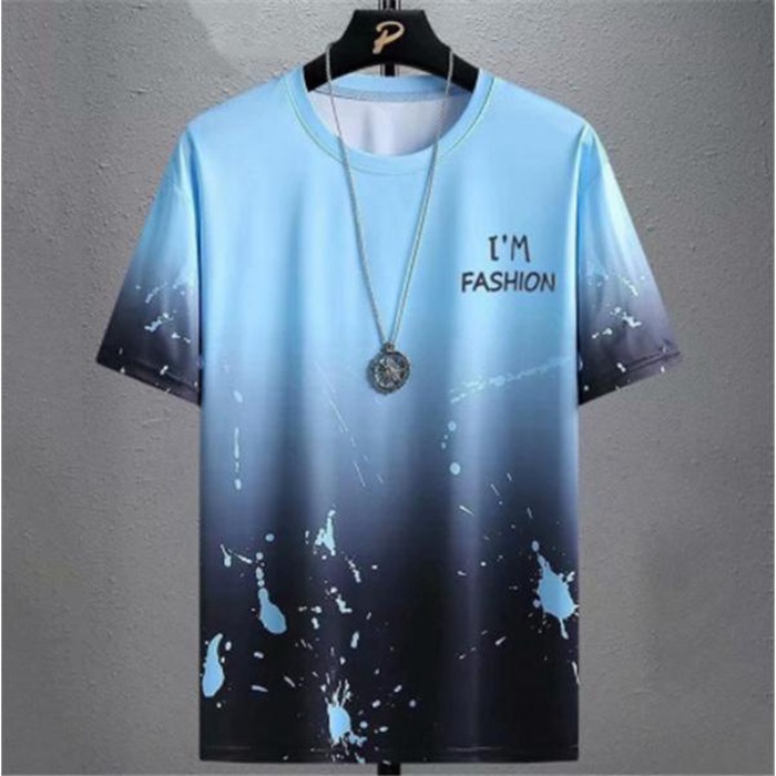 Ｔシャツ メンズ 半袖 夏服 プルオーバー トップス ゆったり カジュアル 夏サマー お兄系 大きいサイズ 薄手 グラデーション 20代 |  | 04