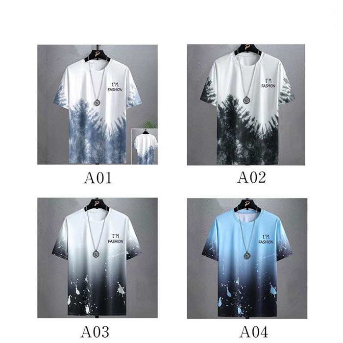 Ｔシャツ メンズ 半袖 夏服 プルオーバー トップス ゆったり カジュアル 夏サマー お兄系 大きいサイズ 薄手 グラデーション 20代 |  | 06