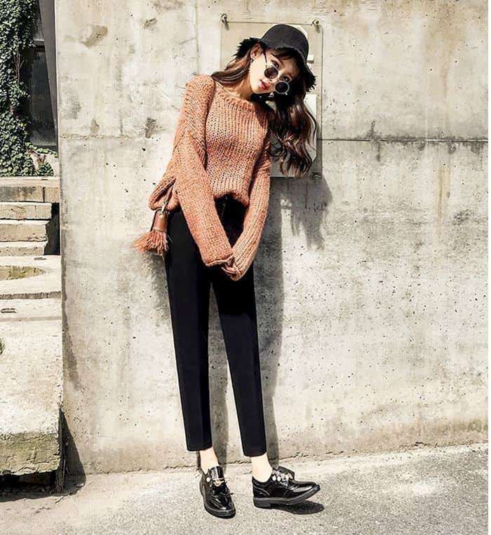 テーパードパンツ レディース 【9分丈&ロング丈の2type選べる】 九分丈 アンクルパンツ スラックス ロング丈 ストレッチ 美脚 |  | 10