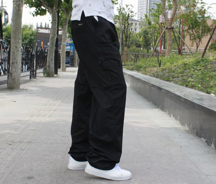 大きいサイズ カーゴパンツ メンズ ゆったり 作業服 ワークパンツ ボトムス ワイドパンツ 太め カジュアル ズボン 関連画像4