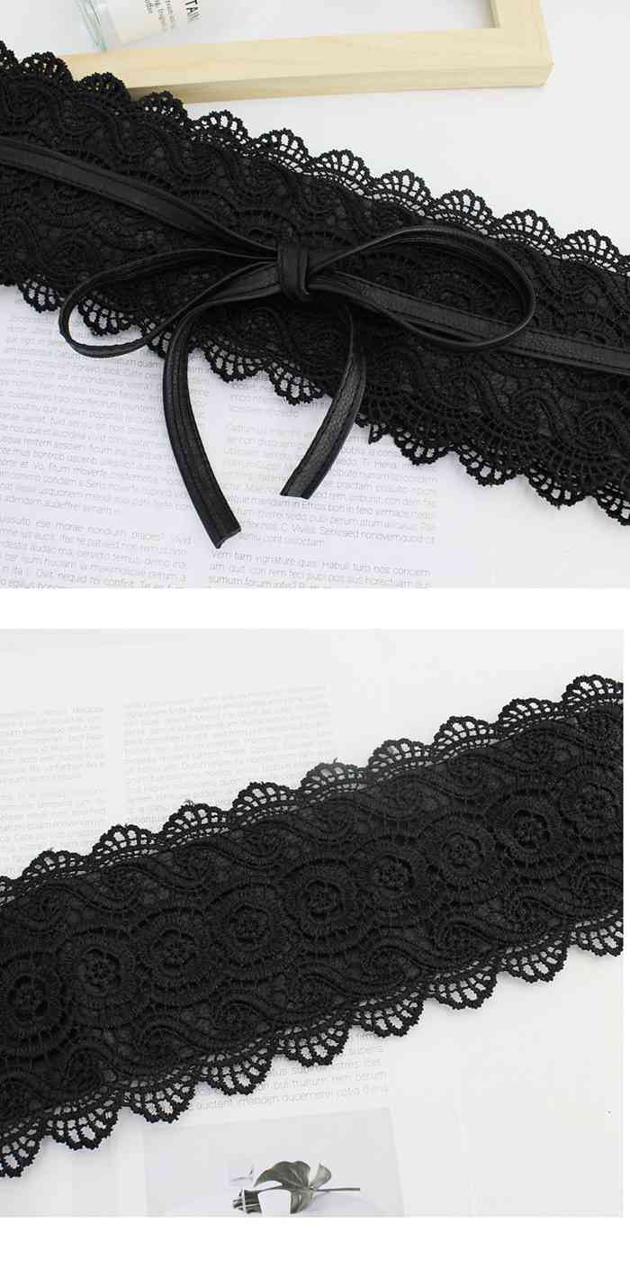 サッシュベルト レディース 太ベルト レース リボン コルセットベルト ?び ワイドベルト 太い ウエストマーク 腰 ?見え 着痩 |  | 08