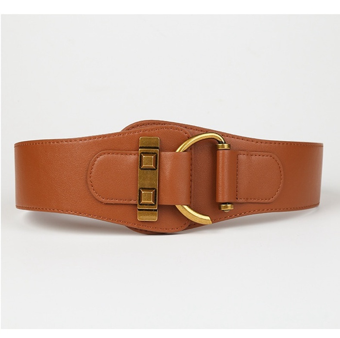 着痩せ ベルト レディース メリハリ 太ベルト リングベルト 太め フェイクレザー PUレザー ゴムベルト サッシュベルト 太い ス |  | 17