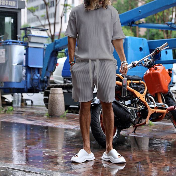 セットアップ 冷感 半袖 Tシャツ ショートパンツ ジャージ |  | 08