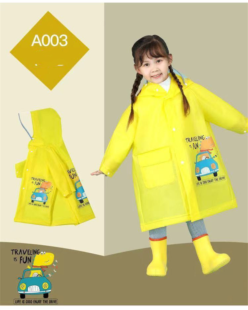レインコート キッズ 子供 ランドセル対応 男の子 女の子 小学生 レインウェア 可愛い 恐竜柄 カッパ 防水 リュック対応 おしゃれ 雨具 遠足 レジャー |  | 01