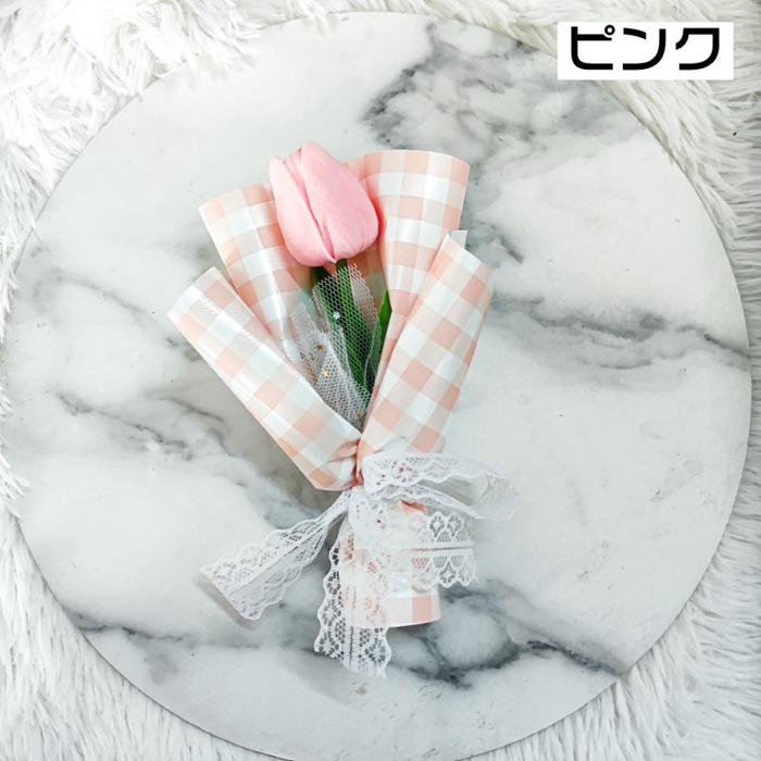 ソープフラワー 枯れない花 チューリップ 花束 花 造花 石鹸花 プレゼント ギフト 推し活 結婚祝い |  | 02