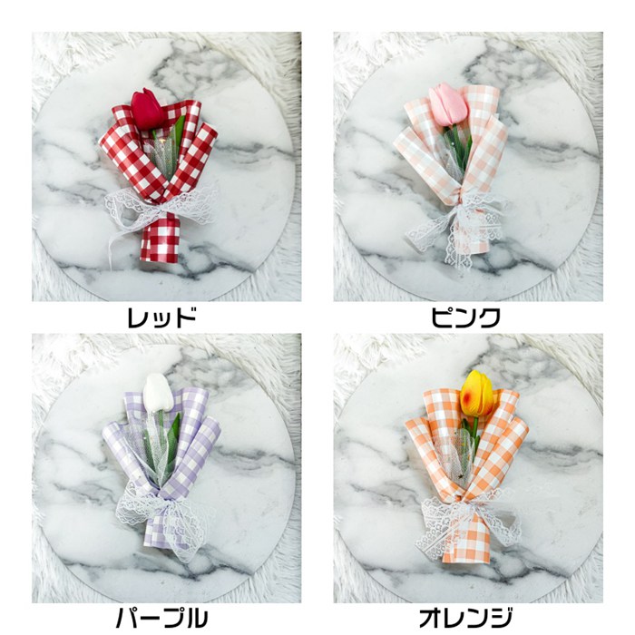 ソープフラワー 枯れない花 チューリップ 花束 花 造花 石鹸花 プレゼント ギフト 推し活 結婚祝い |  | 05