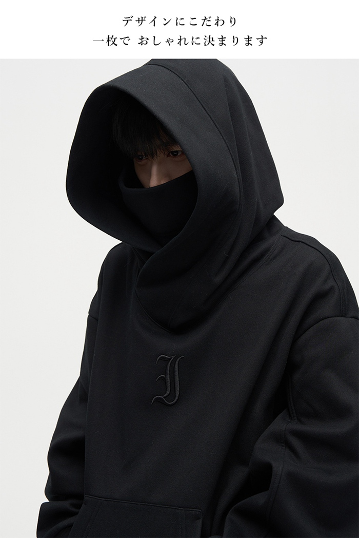 ハイネックプルパーカー メンズ 長袖 2type 裏起毛type パーカー ロゴ プルオーバー ゆったり トップス 防寒 暖か 厚手 おしゃれ ヘビロテ 秋 冬 |  | 07