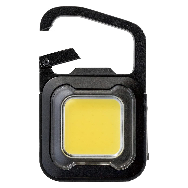 ムサシ 充電式 スーパーフラッシュライト 6W 約W4.5× D2.4×H7.2cm