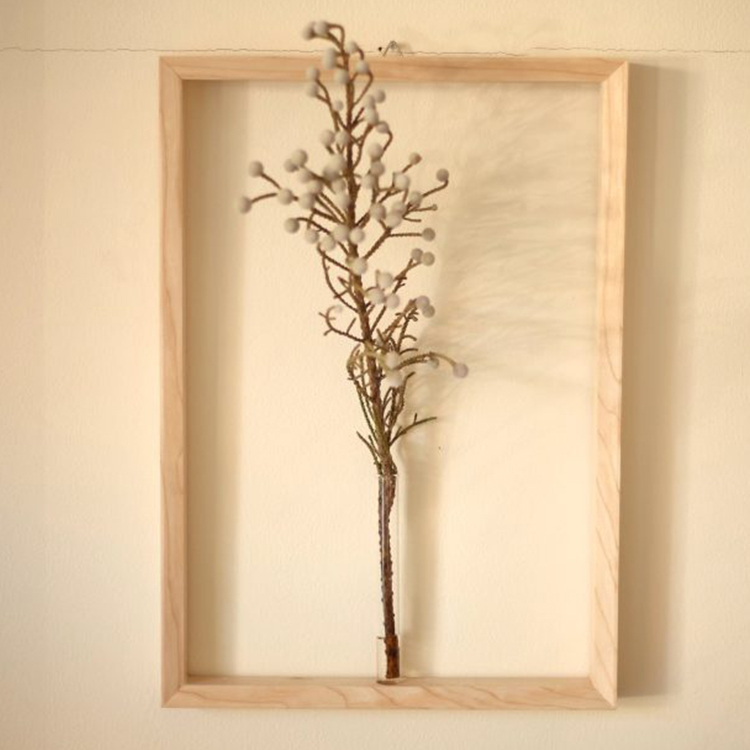 Flat Furniture ギフト用 壁掛け一輪挿し Frame Flower Vase Lサイズ