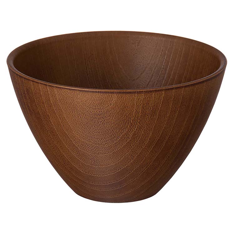 サンライフ 木目 マルチボウル 約510ml 約φ12.8×8cm 日本製 食洗器対応