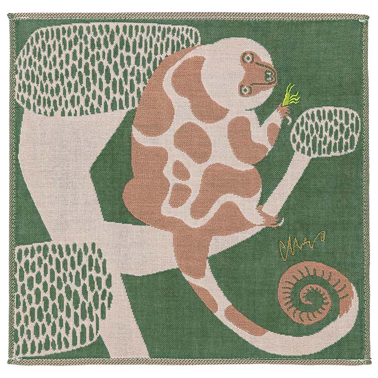 楠橋紋織 ハンカチ moritaMiW 3重ガーゼハンカチ 約25×25cm ワン