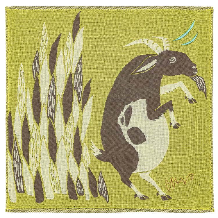 楠橋紋織 ハンカチ moritaMiW 3重ガーゼハンカチ 約25×25cm ワン