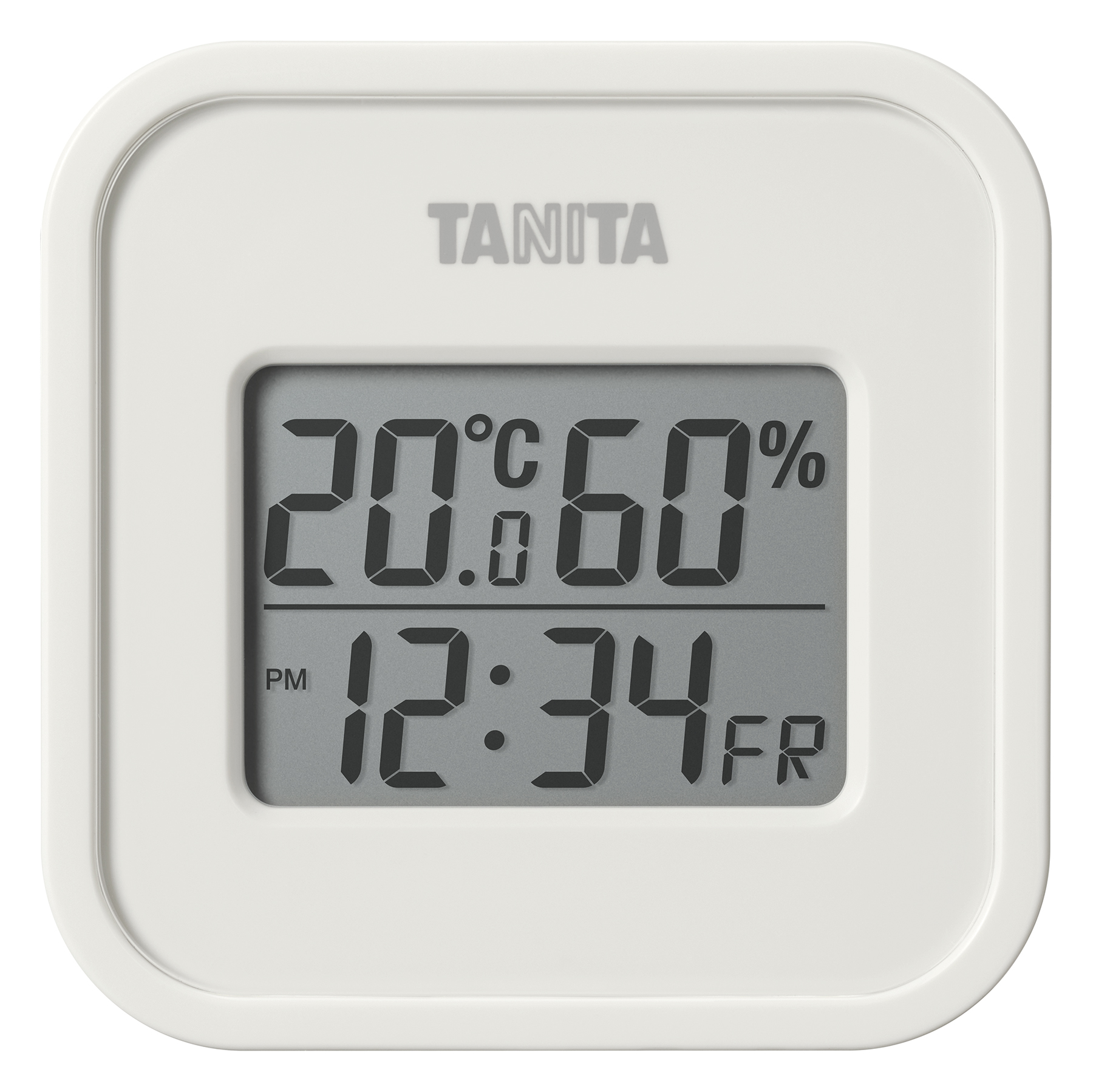 TANITA（タニタ） デジタル温湿度計 TT588 約D3×W7.5×H7.5cm 全3色