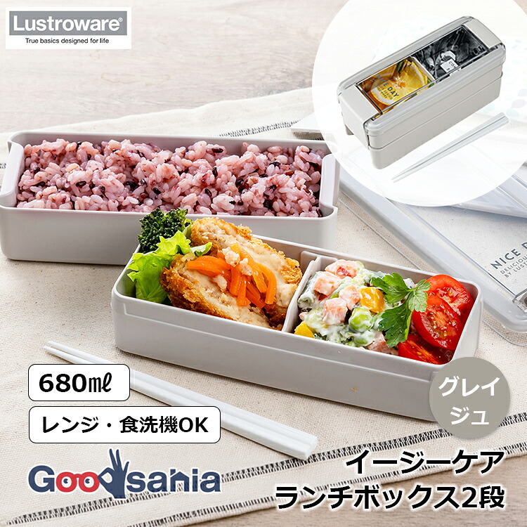 岩崎工業 弁当箱 イージーケアメンズランチボックス1段 850ml 約21.4