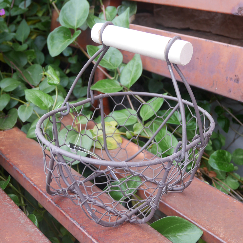 ワイヤーバスケット Sサイズ ガーデン ガーデニング 園芸 植物