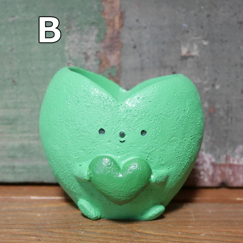 ハート ポット LITTLE RESIN POT リトルレジンポット ガーデニング