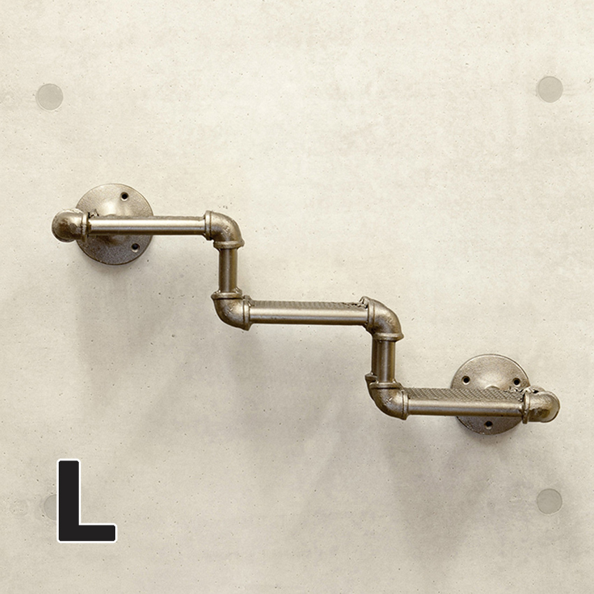 インダストリアルメタル ウォール3段シェルフ インテリア INDUSTRIAL