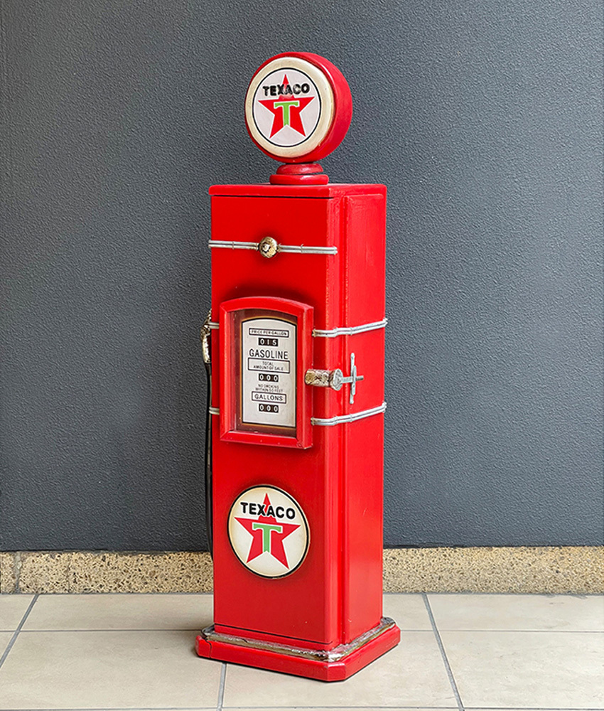 TEXACO ガスポンプ CDホルダー アンティーク インテリア テキサコ CD