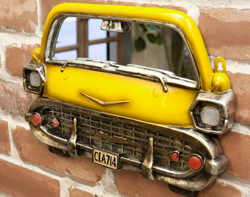 カーヘッドミラー CAR HEAD MIRROR アンティーク インテリア カーヘッドミラー CAR HEAD MIRROR アンティーク インテリア