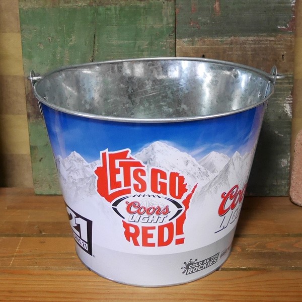 Coors LIGHT ティンバケツ ワインクーラー クアーズ : アメリカン雑貨