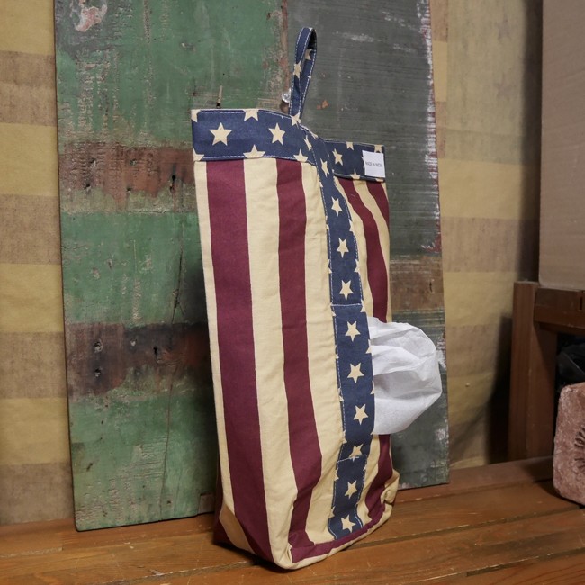 星条旗 アメリカン ティッシュカバー アメリカン雑貨 ティッシュ