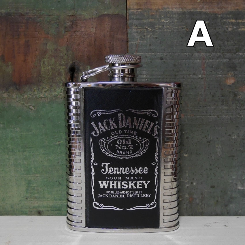 ジャックダニエル スキットル Jack Daniel's ヒップフラスコ 