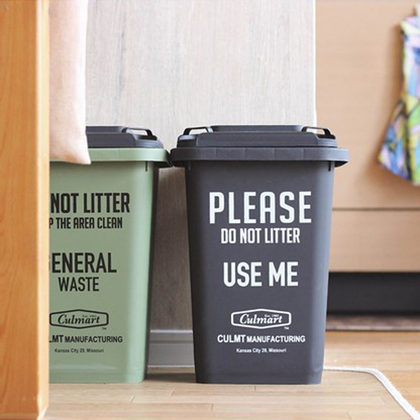 CULTURE MART アメリカン ダストボックス 15L SMALL DUSTBIN