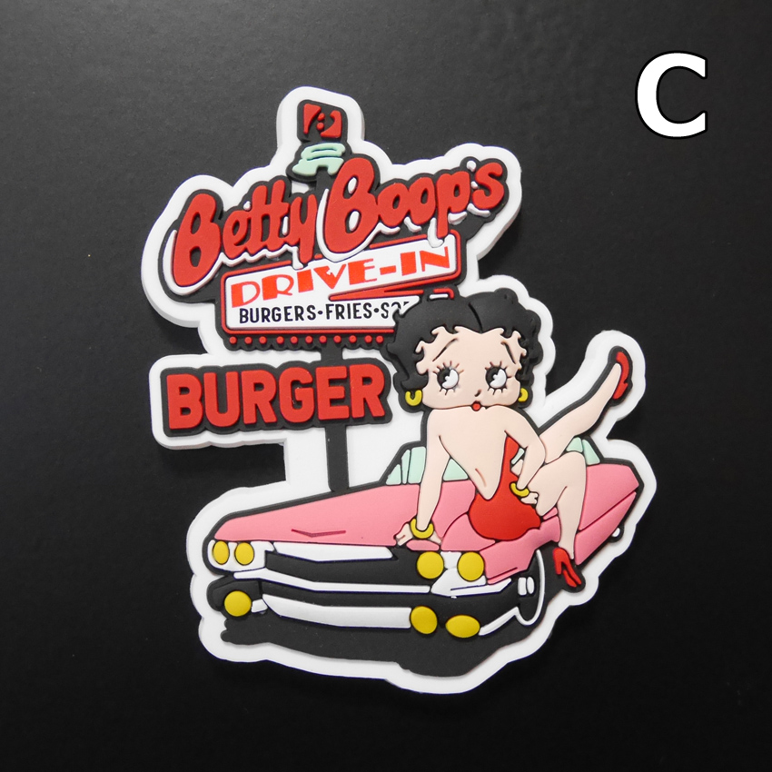 BETTY BOOP（ベティ ブープ） アメリカン ラバー マグネット 磁石