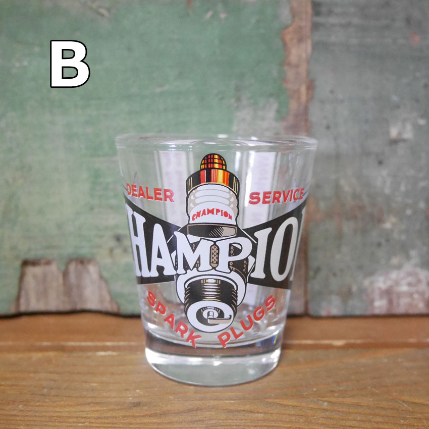 USA企業系 ショットグラス MOTOR GARAGE SHOT GLASSES : アメリカン