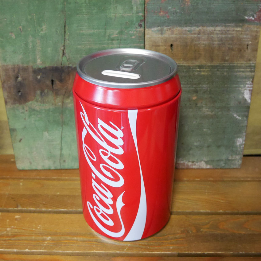 Coca Cola コカコーラ カン型 コインバンク COCA-COLA 貯金箱