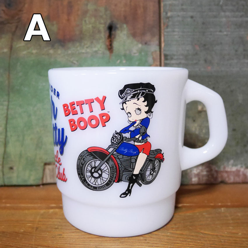 ベティブープ ミルキー スタッキング マグカップ BETTY BOOP クリア