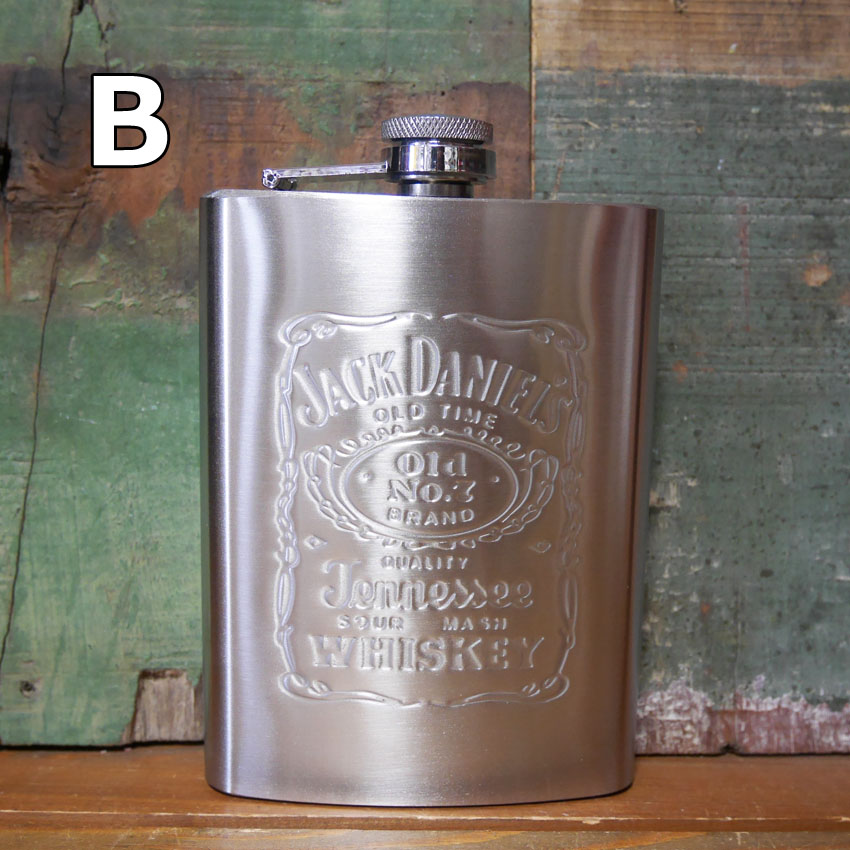 ジャックダニエル スキットル Jack Daniel's ヒップフラスコ