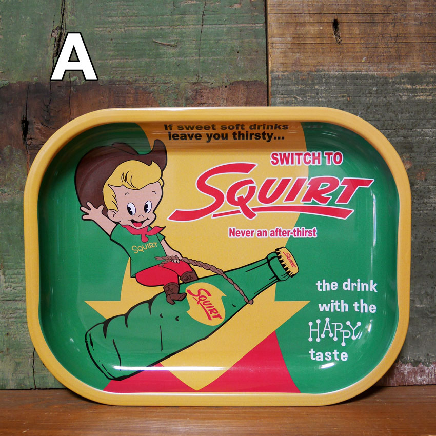 ブリキ アメリカン ミニ ティン トレイ キャッシュトレイ インテリア