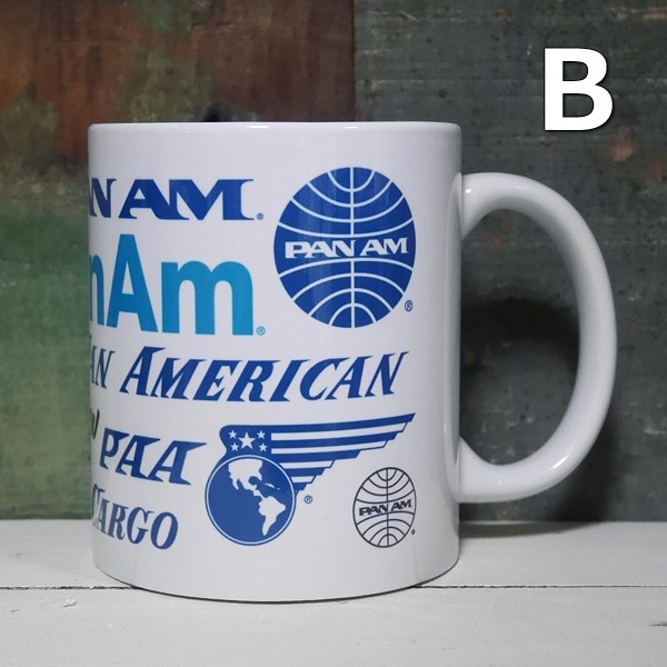 パンナム マグカップ PANAM MUG CUP : am-62a : アメリカン雑貨の