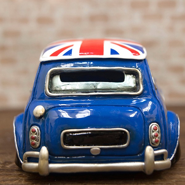オールディーズ UK CAR マネーバンク ミニクーパー レジン 貯金