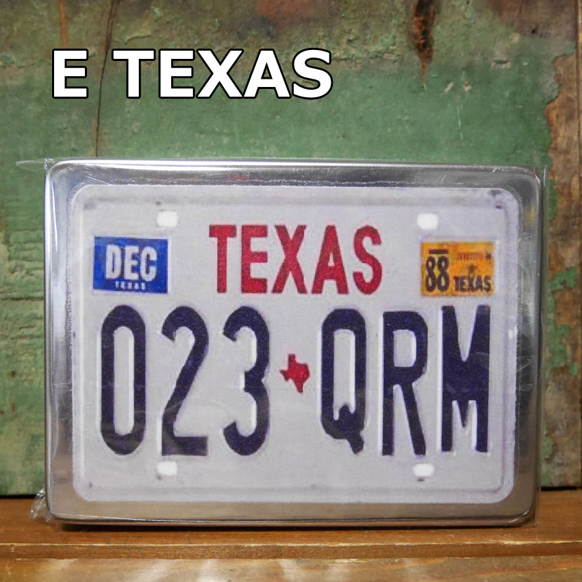 アメリカン ナンバープレート マルチフリー缶 ステンレスケース 収納