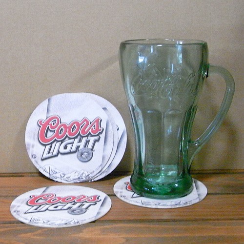 ペーパーコースター 10Pセット Coors Light クアーズライト Miller