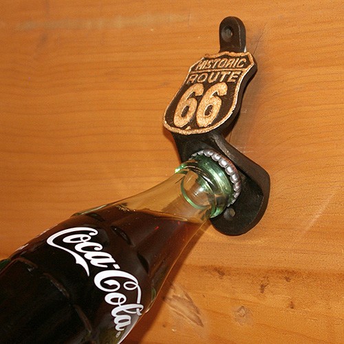 ルート66 ボトルオープナー 栓抜き ROUTE66 インテリア : アメリカン