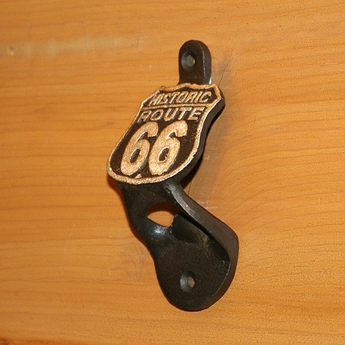 ルート66 ボトルオープナー 栓抜き ROUTE66 インテリア : アメリカン