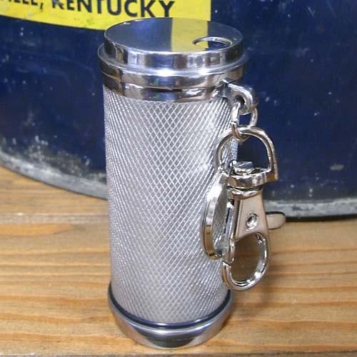 携帯灰皿 アッシュシリンダー キーホルダー型灰皿 エンジンタン